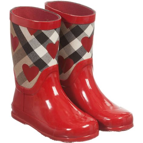 Designer Girls Wellies by Burberry Kids 